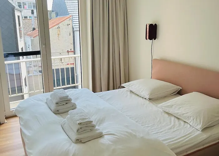 Sunny With A Beautiful View! 公寓 奥斯滕德